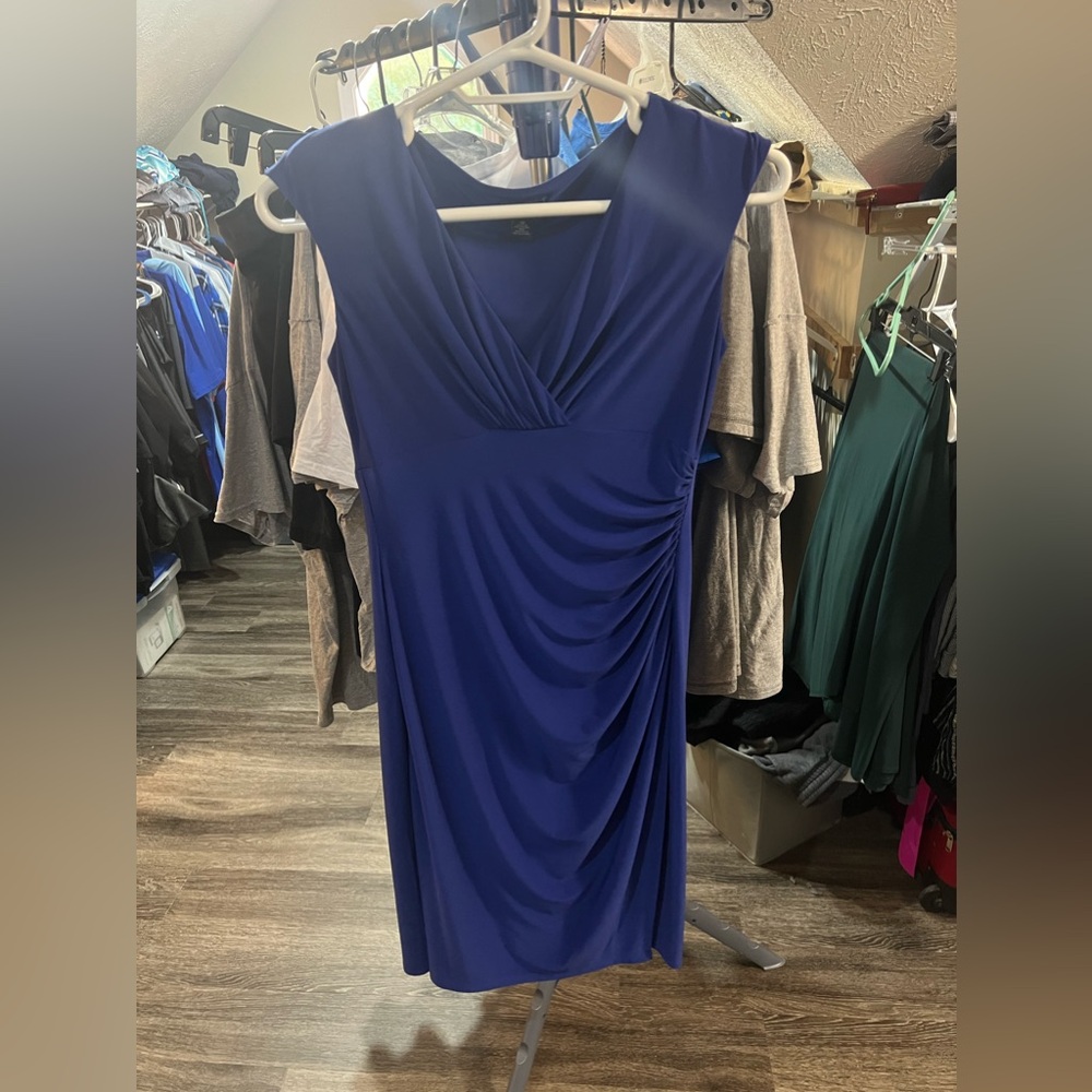 Blue size 10 cocktail dress